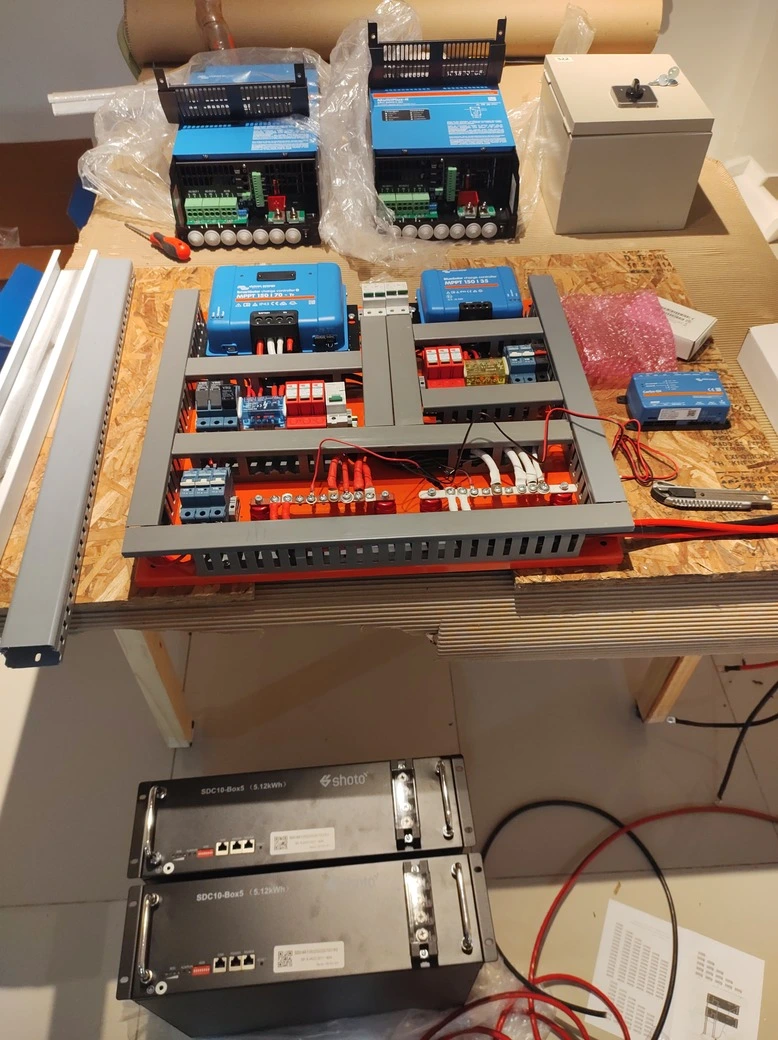 mppts victron y protecciones electricas